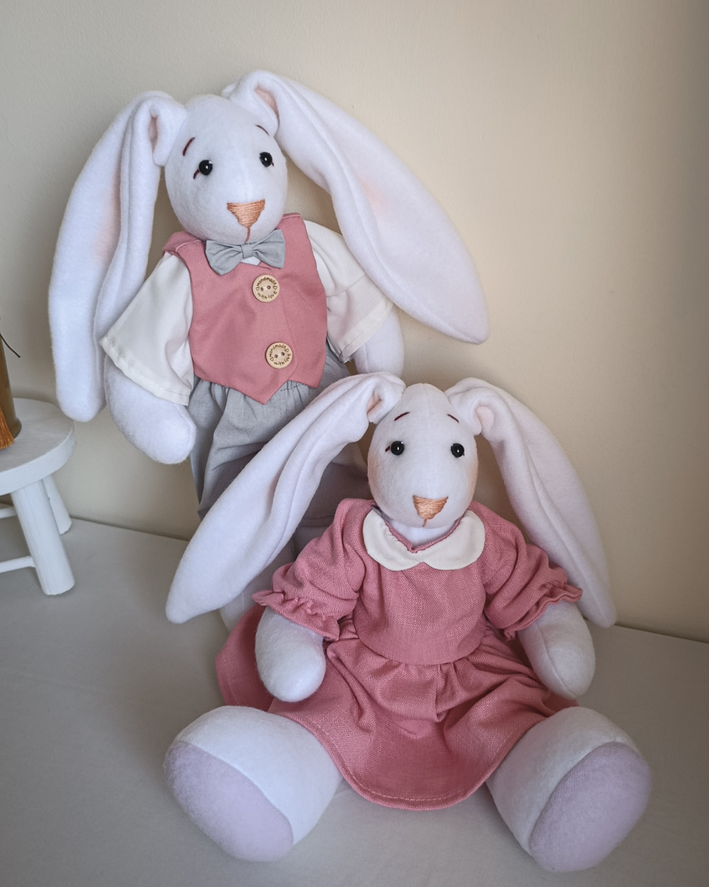 Casal de Coelho Nina e Tomaz